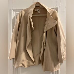 Elegant Women's Tan KA 7Jacket